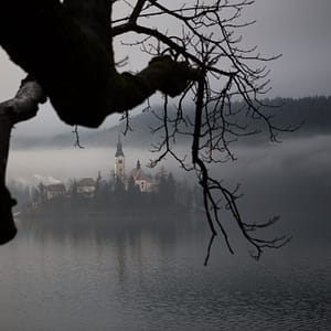 On the Bled island